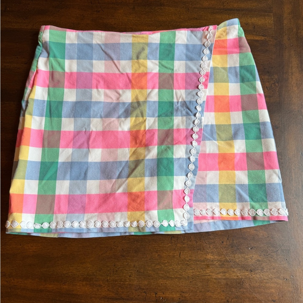 Colorful Plaid crown & ivy Women's Skort